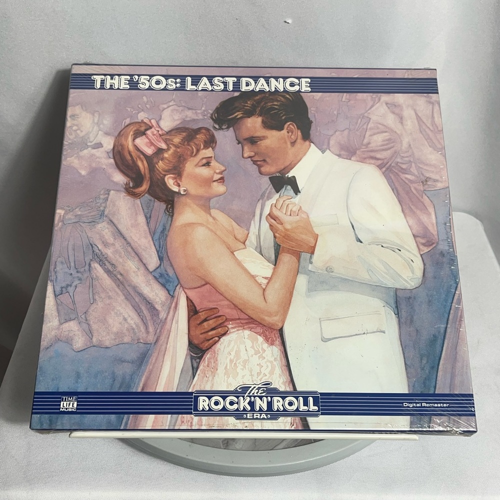 The ’50s: Last Dance Rock ’N’ Roll Era 2-LP Vinyl Record Time Life Music Sealed